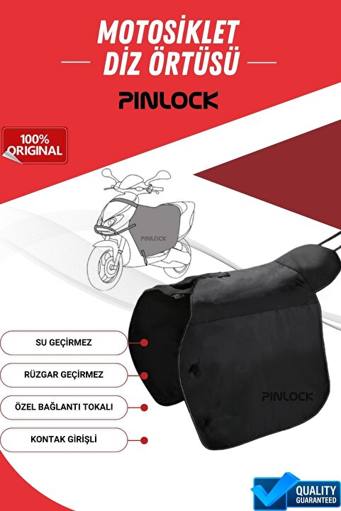 pinlock Arora Freedom Motosiklet Diz Örtüsü Bacak Koruma Örtüsü Reflektörlü Su Ve Rüzgar Geçirmez