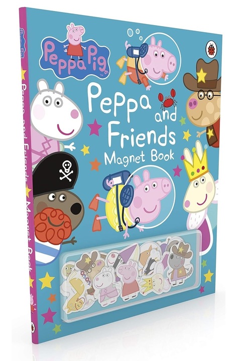 Genel Markalar Peppa and Friends Magnet Book (Hardcover Book) - Peppa Pig