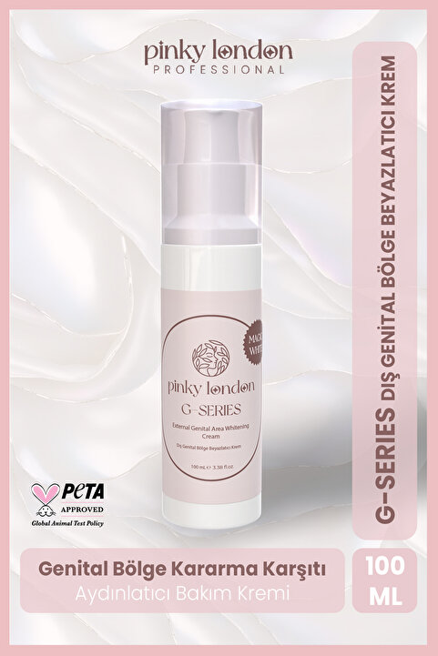 Pinky London G-serisi Genital Bölge Beyazlatıcı Krem 100 ml