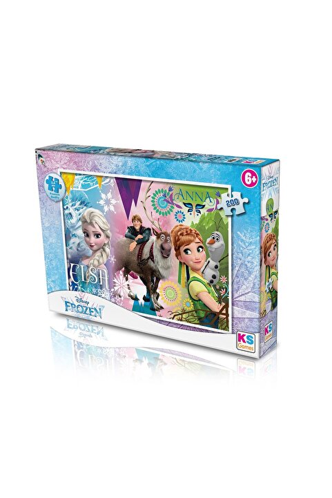 Ks Games Frz113 Ks, Frozen 200 Parça Puzzle