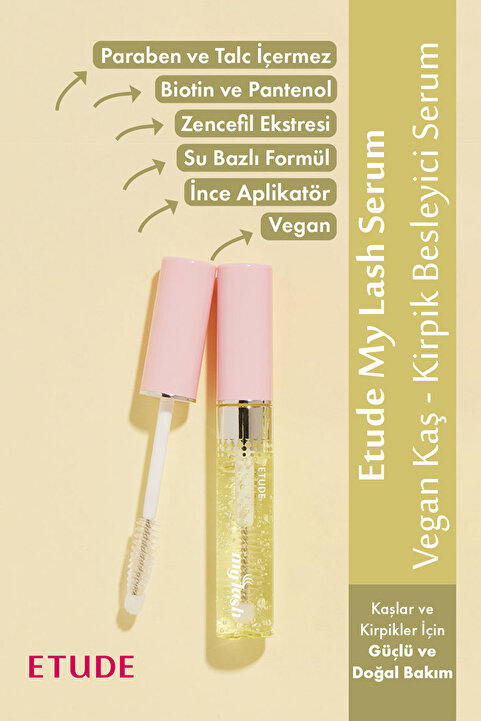 ETUDE My Lash Serum / Vegan Kaş- Kirpik Besleyici Serum (VİONİNE)
