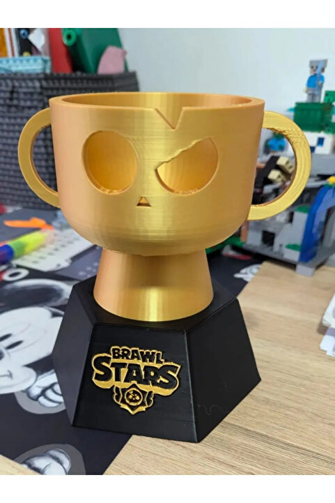 Genel Markalar Troph Kupa - Sağlıklı PETG malzemeden üretilmiş 3D figür 15cm