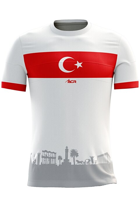 ACR Giyim Tekstil Forma Baskı Türkiye Etkinlik Tişörtü, Futbol Forması Tek Üst, Hediye Hatıra Forması 805