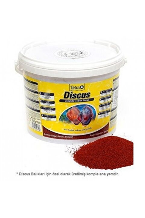 Tetra Discus 250 gr Açık Kilitli Poşet Skt:03/2028 Orjinal Kovadan Açık Granül Cichlid Yemi