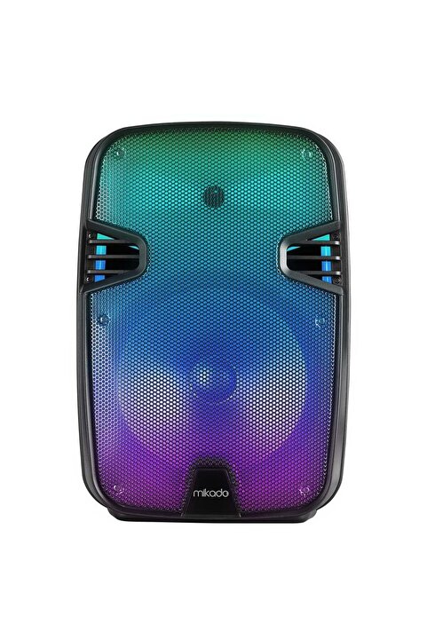 Mikado MD-BT609 20W Siyah USB-BT-TF-TWS Kablosuz Mikrofonlu Toplantı-Parti Hoparlörü