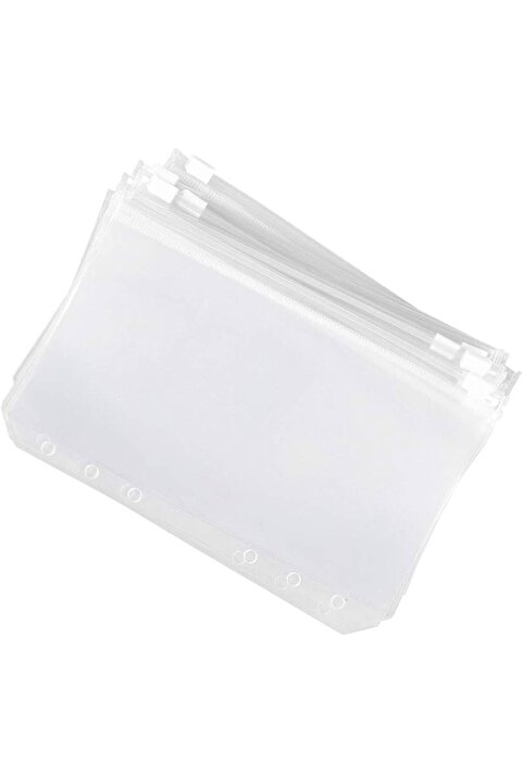 Genel Markalar A6 Şeffaf-Buzlu Fermuarlı PVC Dosya (5 ADET) (15cm Mekanizma İçin) (AÇIKLAMAYI OKUYUNUZ!)