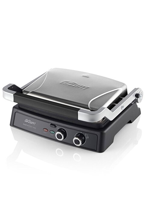 Arzum Kantintost Pro Izgara Ve Tost Makinesi 6 Dilim Kapasiteli 2000W Inox - AR2044-INX