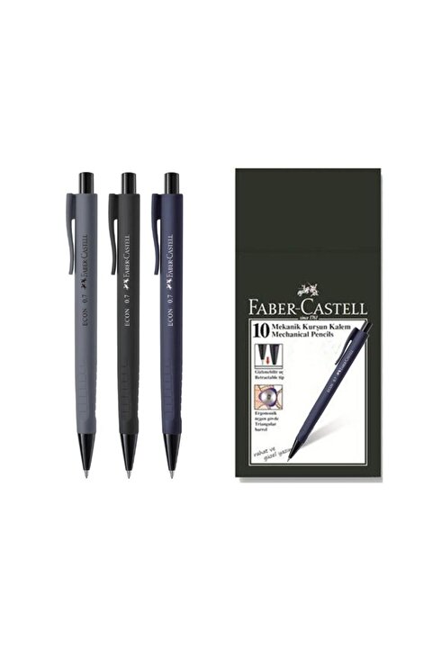 Faber Castell Econ Verzatil Urban 0,7 Uçlu Kalem 3 Adet Set