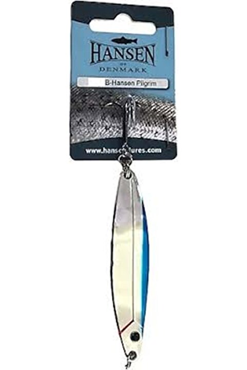 HANSEN Pilgrim 7.8cm 22g Kaşık Lüfer Palamut Çinekop Kaşığı Silver/blue