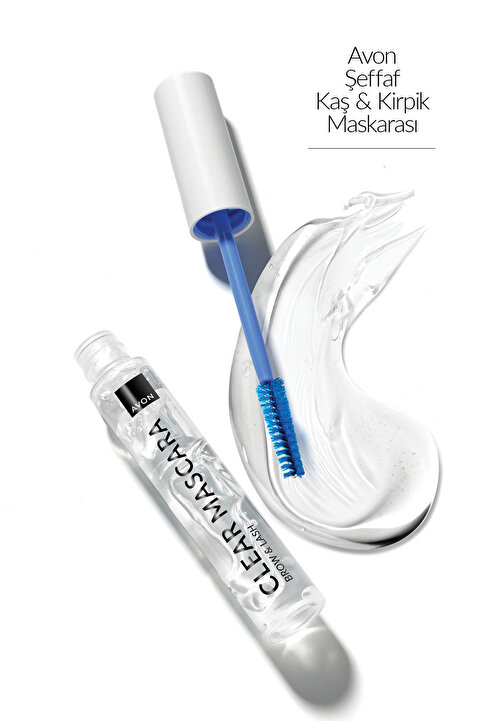 Avon Clear Mascara Kaş ve Kirpik Maskarası Şeffaf