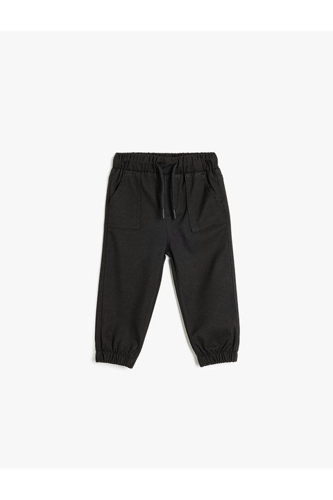 Koton Jogger Pantolon Beli Bağlamalı Cepli