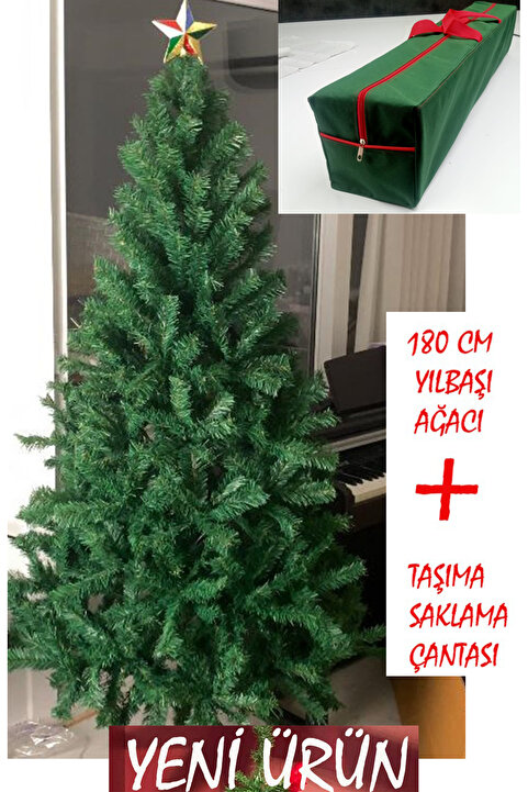 Winterfest Yılbaşı Çam Ağacı 180 Cm 530 Gür Dallı Demir Ayaklı Yeni Ürün