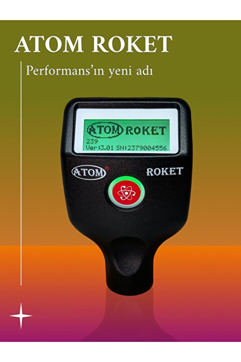 Atom Jet Oto Boya Kalınlık Ölçüm Cihazı