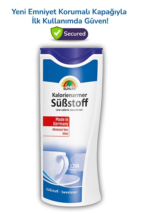 Sunlife Sweetener Tatlandırıcı 1200 Tablet