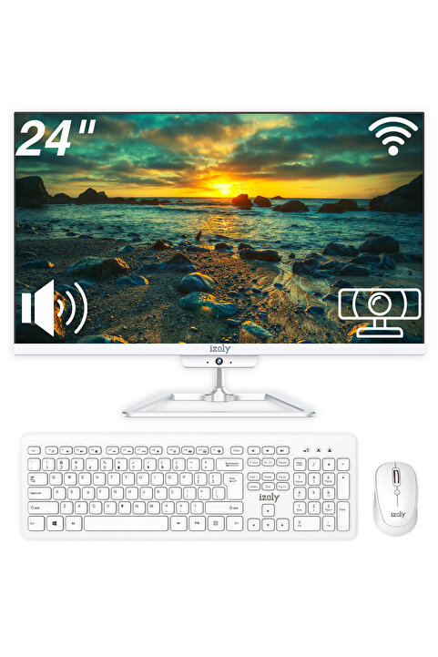 IZOLY A524 I5-3470 3.60 Ghz 8gb 512gb SSD 24" Wifi 6 / BT All In One Bilgisayar