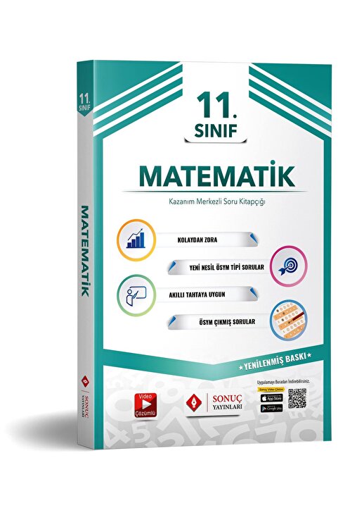 Sonuç Yayınları 11.sınıf Matematik Modüler Set 2025 Yenilenmiş Baskı
