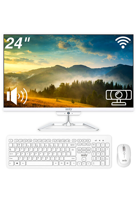 IZOLY B502 Htm I5-3470 3.60 Ghz 16gb 256gb SSD 24" Wifi 6 / BT All In One Bilgisayar