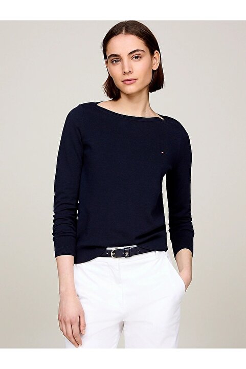 Tommy Hilfiger Kadın Jersey Stitch Bluz