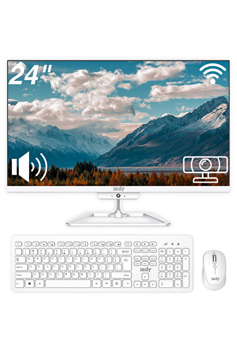 IZOLY A523 I5-3470 3.60 Ghz 8gb 256gb SSD 24" Wifi 6 / BT All In One Bilgisayar