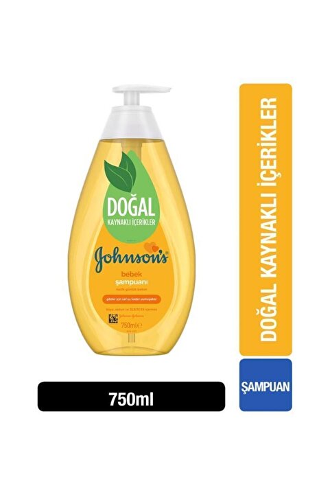 Johnson's Baby Bebek Şampuanı 750 ml 2'li Paket