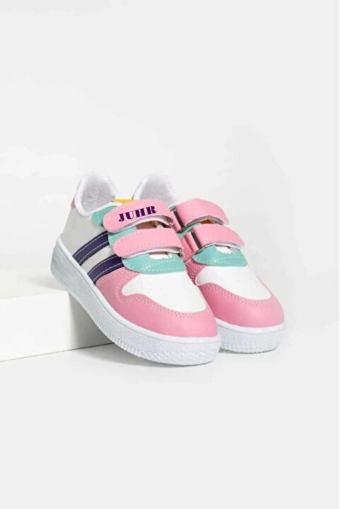JUHR Unisex Çocuk Cırtlı Rahat Günlük Sneaker Spor Ayakkabı