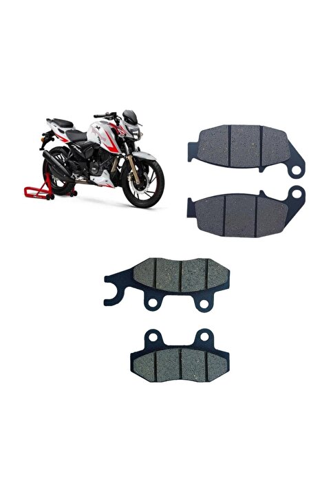 Monero Tvs Apache Rtr 200 Fren Balata Takımı Ön Ve Arka