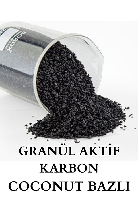 water jobs 1000 İodine Hindistan Cevizi Kabuğu (Coconut) Bazlı Aktif Karbon 500 Gr
