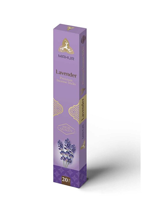 OrdoVeni Lavanta Kokulu Çubuk Tütsü | Kalıcı Oda Kokusu | Premium Aromatik Tütsü | Ev, Ofis, Yoga ve Meditasyon İçin