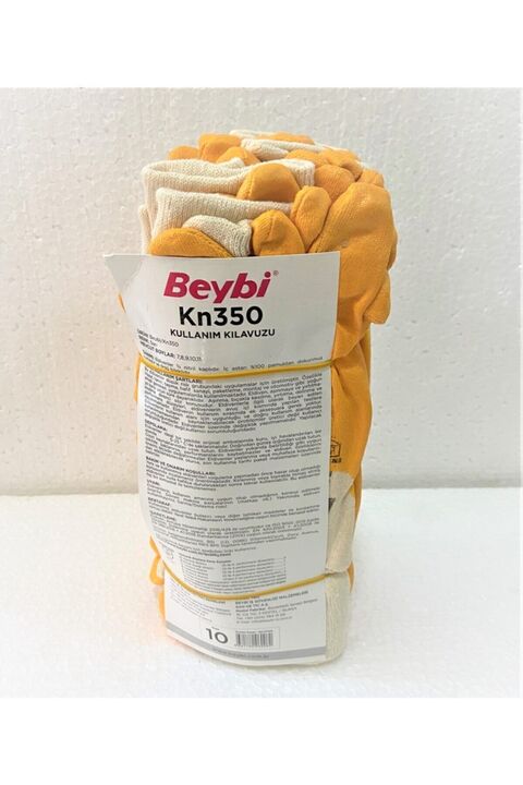 BEYBİ Kn350 Flex Iş Eldiveni - 3/4 Nitril Kaplı - Ekonomik Paket - (12 ADET) No:10