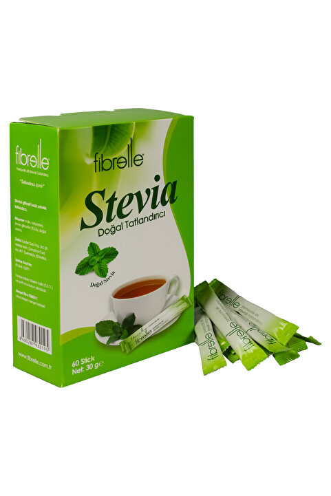 Fibrelle Prebiyotik Lifli Stevia Lı Tatlandırıcı 0,5 gr 60 Adet 1 Adet