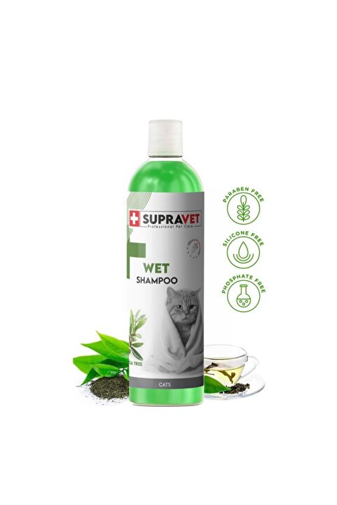 Supravet Shampoo Çay Ağacı Özlü Kedi Şampuanı 200 Ml