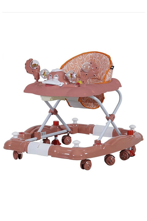 Prego Sunny Baby Kiddy Bebek Yürüteç Gül Kurusu