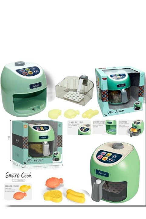 BYCEGU 79552 DOKUNMATİK VE GIDA RENK DEĞİŞTİREN OYUNCAK FRİTOZ