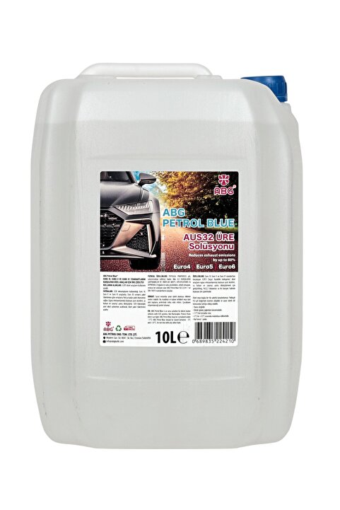 Abg Petrol Blue Iso 22241 Sertifikalı Üre Solüsyonu 10 Lt (YENİ TARİHLİ ÜRETİM)