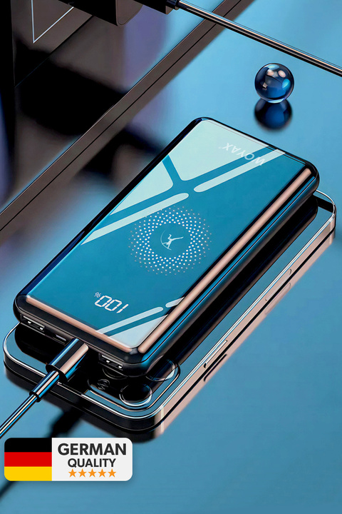 Woyax Deji Kablosuz Hızlı Wireless Powerbank 10000 Mah Dijital Göstergeli Taşınabilir Batarya Şarj Cihaz