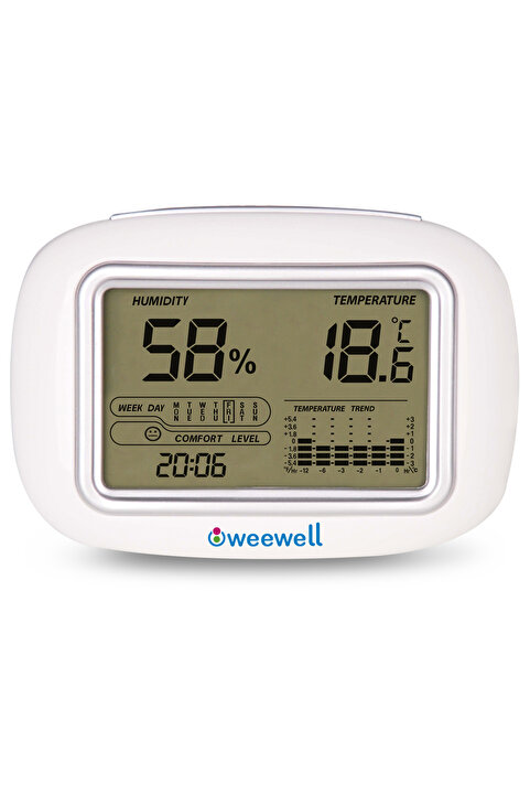 Weewell Dijital Nem Ve Sıcaklık Ölçer(whm140)