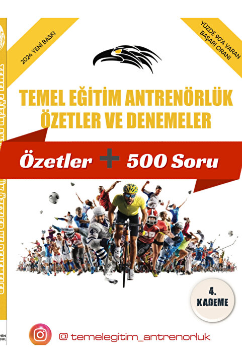 ELÇİ GROUP Temel Eğitim Antrenörlükkonu Anlatımlı Soru Bankası Çıkmış Sorular Benzeri Kademe 4