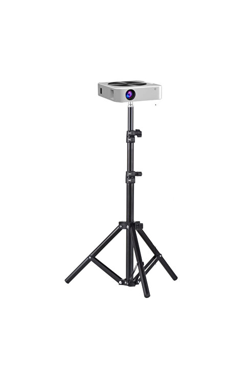 Corsair Taşınabilir Projeksiyon Cihazları ve Selfie Kullanım için Üç Ayaklı Tripod 2.10 Metre