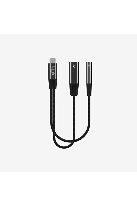 Genel Markalar A202 USB-C - USB-C & 3,5 mm Kulaklık Jakı Adaptörü