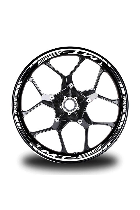 Home Beyaz Yamaha MT25 Takım Jant Sticker Etiket