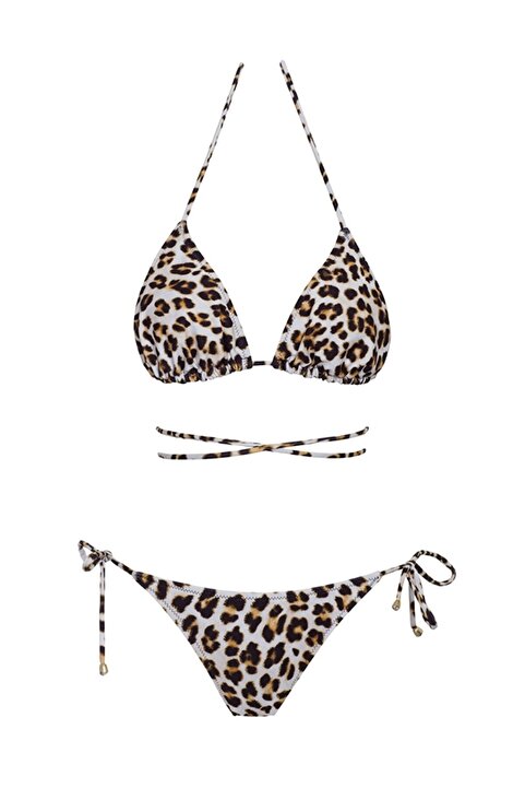 SAILOR moda Brezilya Üçgen İpli Bikini Takım SLR 406