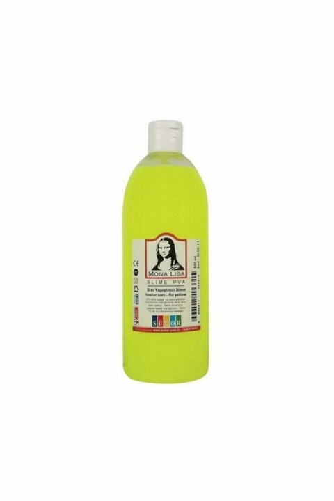 Genel Markalar Mona Lisa Slime Jeli 500 Ml. Fosforlu Sarı