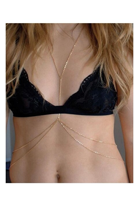 Hoop jewelery çelik body / vücut zinciri