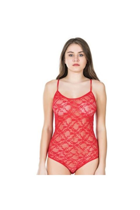 Lonca Tekstil Kadın Siyah Tül Transparan Çıtçıtlı Body Atlet