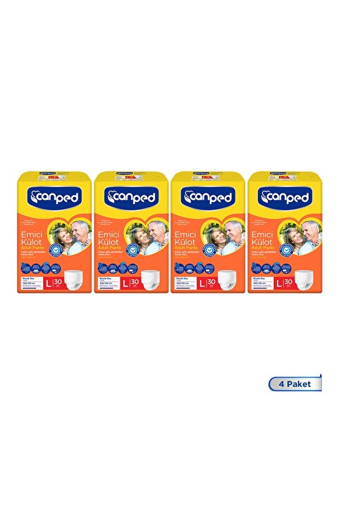 Canped Emici Külot Büyük Boy Large 120 Li