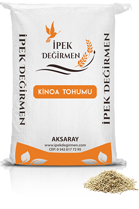 İpek Değirmen 1 Kg Glutensiz Beyaz Kinoa Tohumu Tane