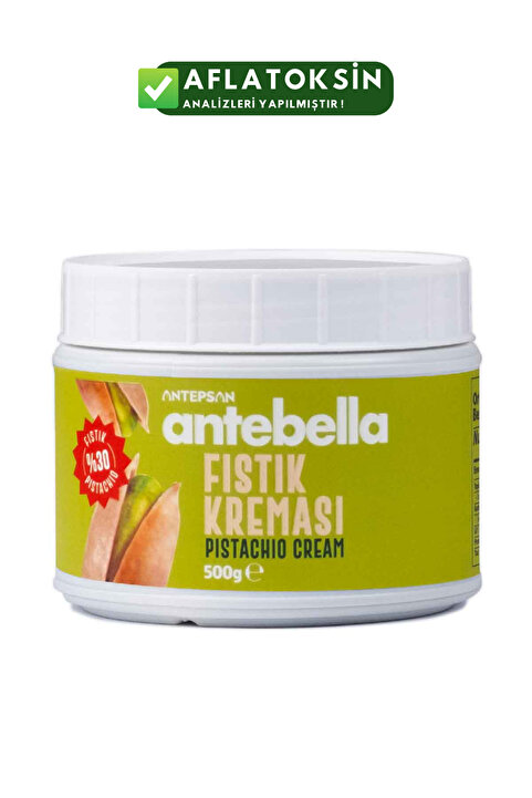 Antebella Antep Fıstık Kreması 500 G - Antep Fıstığı Kreması