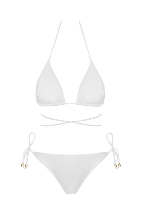 SAILOR moda Brezilya Üçgen İpli Bikini Takım