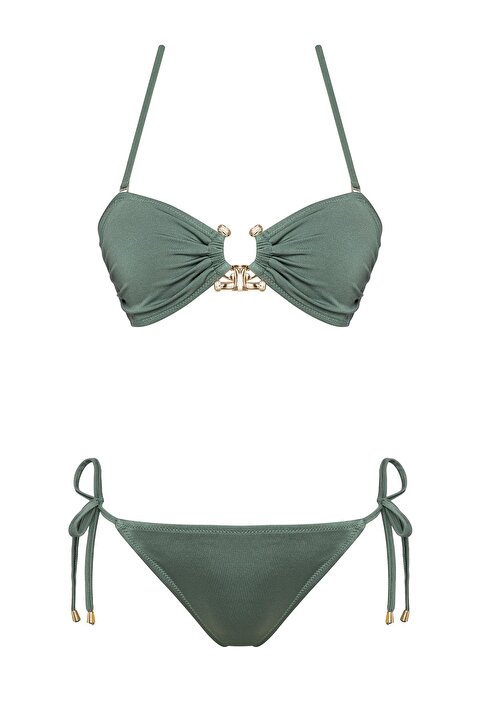 SAILOR moda Straplez Aksesuar Brezilya Bikini Takım