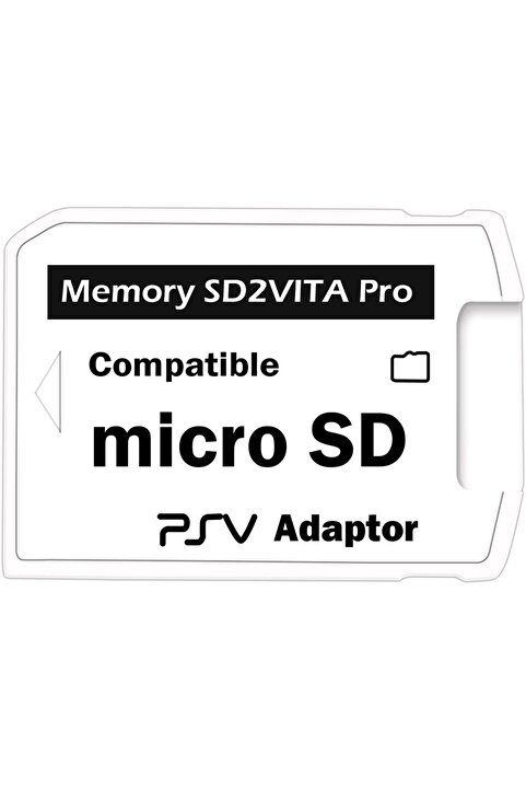 POPKONSOL Sd2Vita Ps Vita Modeller için Hafıza Kartı Adaptörü